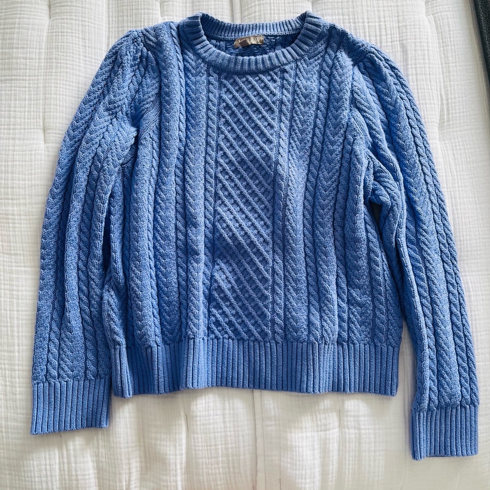 Periwinkle JCrew Sweater - Size XL